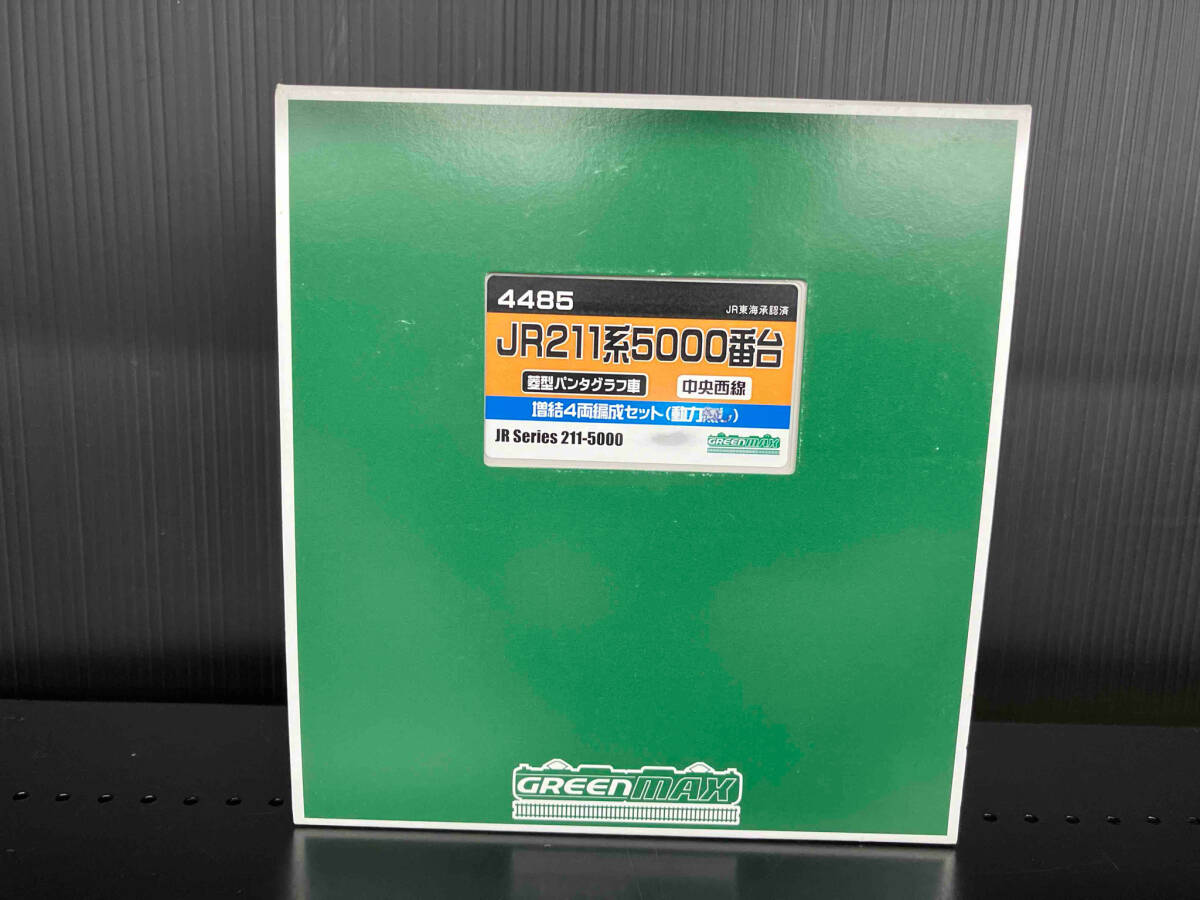 Ｎゲージ GREENMAX JR211系5000番台電車 (菱形パンタグラフ車 中央西線) 動力なし増結4両編成セット 4485 グリーンマックス