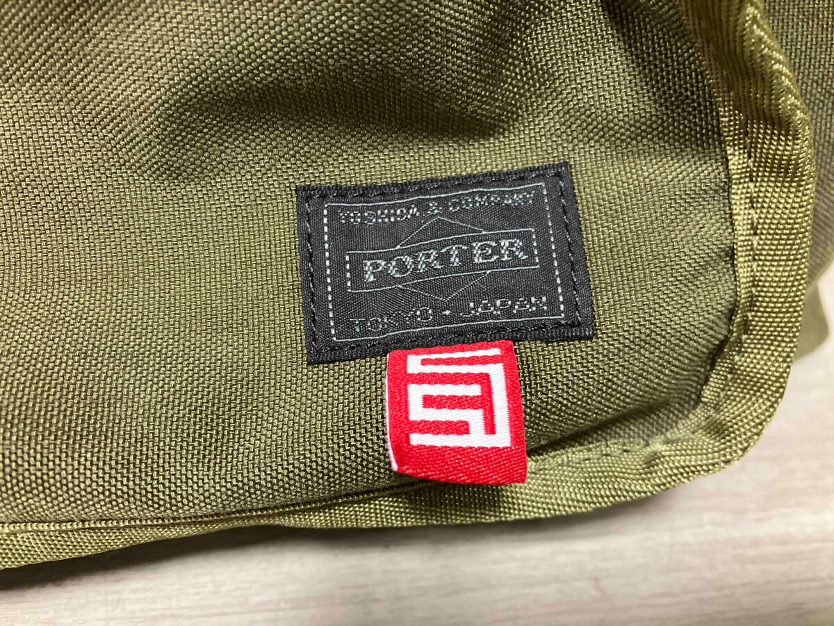 S/DOUBLE×PORTER×B печать YOSHIDA DAISY CUTTER/ рюкзак / хаки 