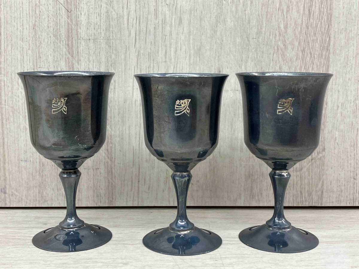 Yahoo!オークション - ジャンク 純銀製 酒器 カップ 盃 3個 Yahoo!オークション - ジャンク 純銀製 酒器 カップ 盃 3個