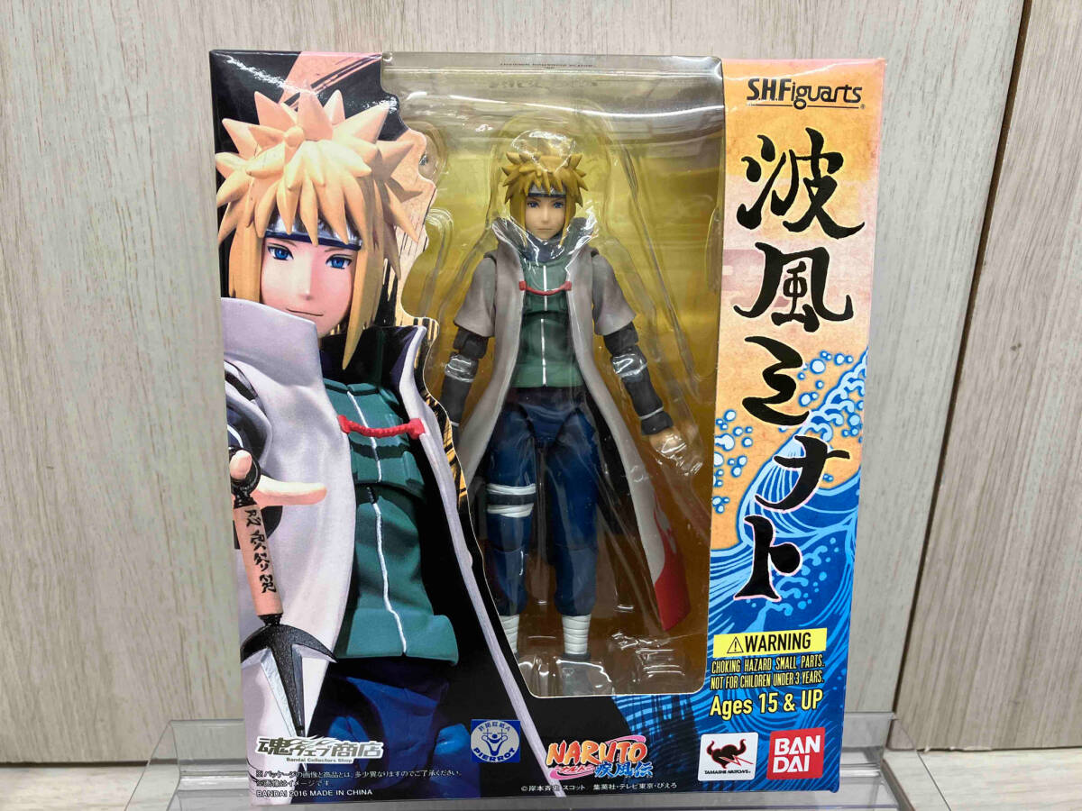 新版 S.H.Figuarts 波風ミナト NARUTO-ナルト-疾風伝/S.H.Figuarts(フィギュアーツ) 魂ウェブ商店限定 NARUTO