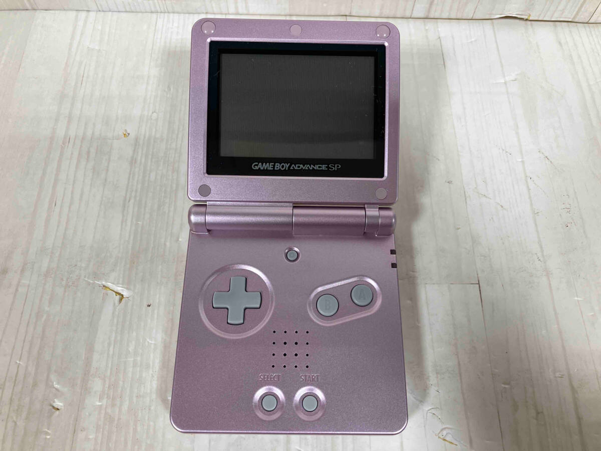 100%品質 ゲームボーイアドバンスSPパールピンク GBA 【箱、取扱説明書 本体