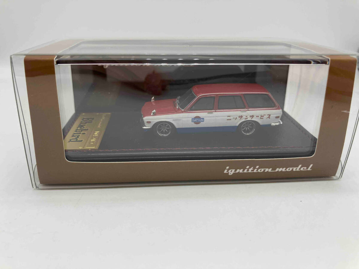 ignition model 1/64 Datsun Bluebird (510) Wagon Red/White/Blue ｉｇｎｉｔｉｏｎ　ｍｏｄｅｌ