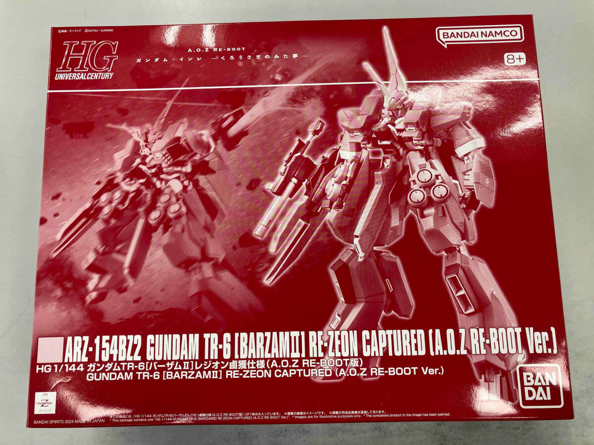 【未組立】バンダイ 1/144 ガンダムTR-6[バーザムⅡ]レジオン鹵獲仕様(A.O.Z RE-BOOT版) HGUC 「ADVANCE OF Z RE-BOOT プレバン限定