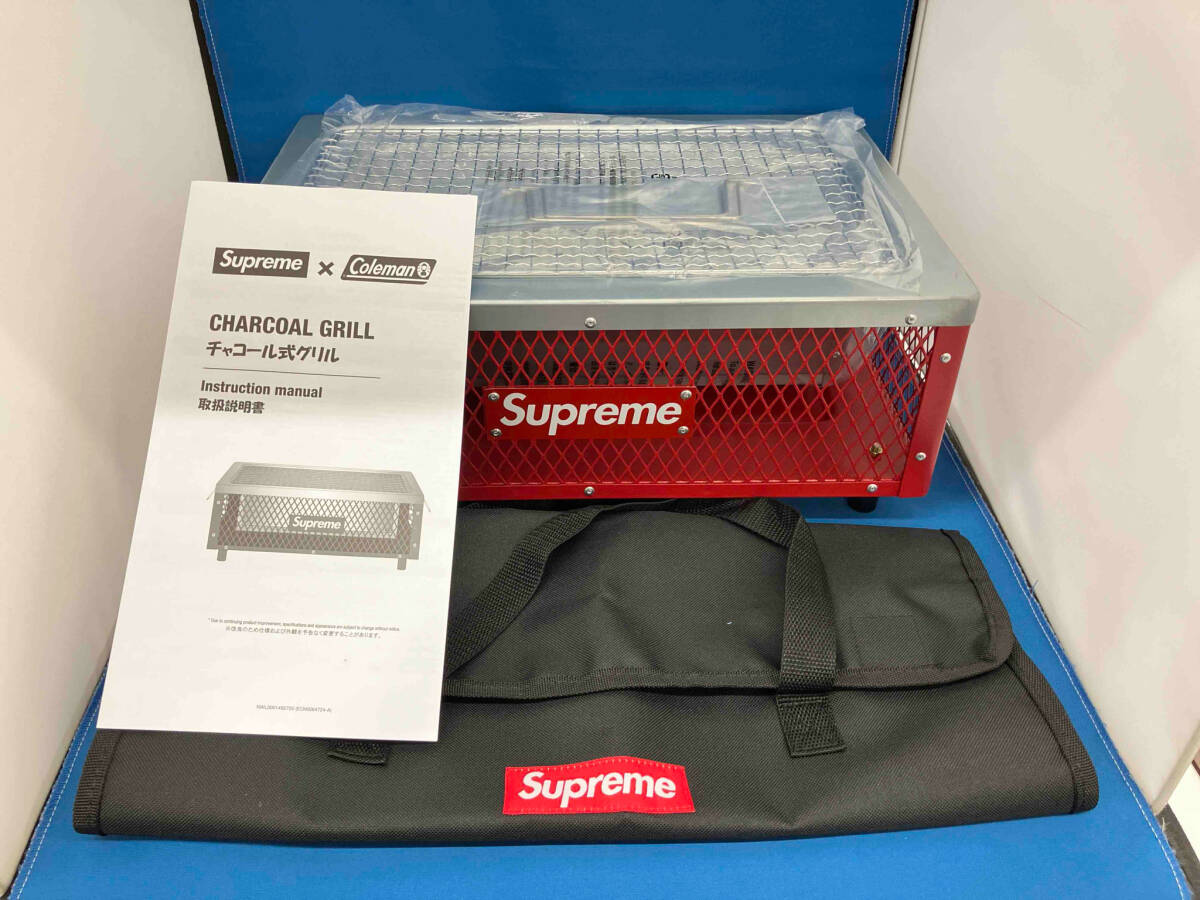 Supreme×Coleman コラボ チャコール式 グリル シュプリーム コールマン