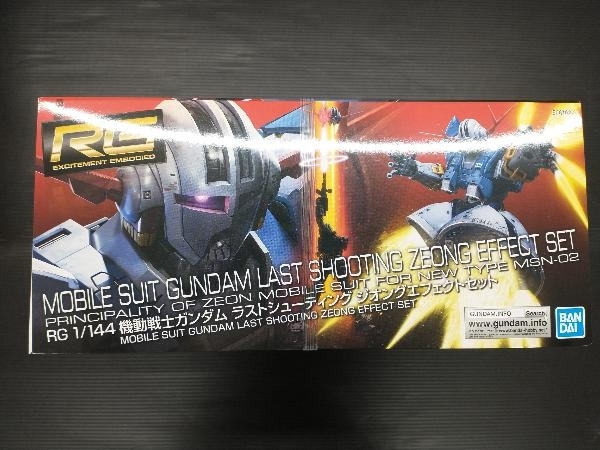 未開封品 RG 1/144 機動戦士ガンダム ラストシューティング 未開封品 RG 1/144 機動戦士ガンダム ラストシューティング