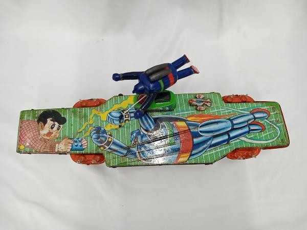 Yahoo!オークション - ジャンク アオシン 鉄人28号 空母ブリキ Yahoo!オークション - ジャンク アオシン 鉄人28号 空母ブリキ