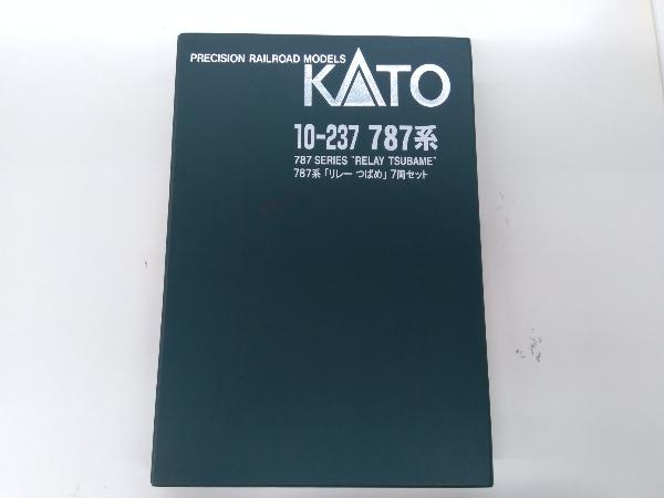 ※説明書欠品　Ｎゲージ KATO 10-237 787系電車「リレーつばめ」 7両セット カトー