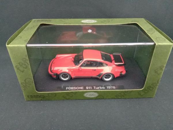 EBBRO 1/43 PORSCHE 911 Turbo 1978 RED エブロ