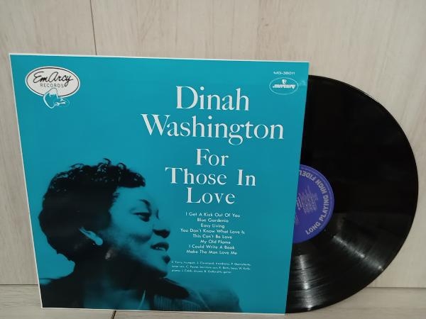 【LP】 DINAH WASHINGTON For Those IN Love MG-36011