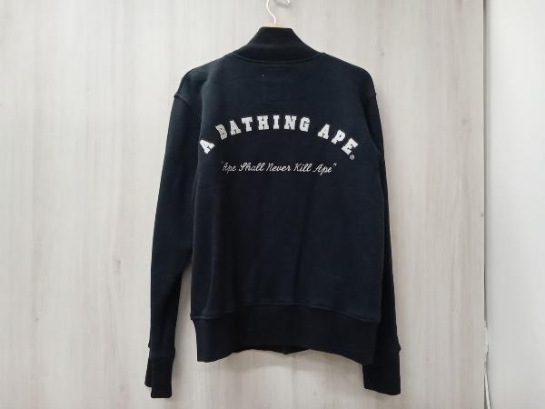 A BATHING APE スタジャン サイズS ブラック ア・ベイシング A BATHING APE スタジャン サイズS ブラック ア・ベイシング