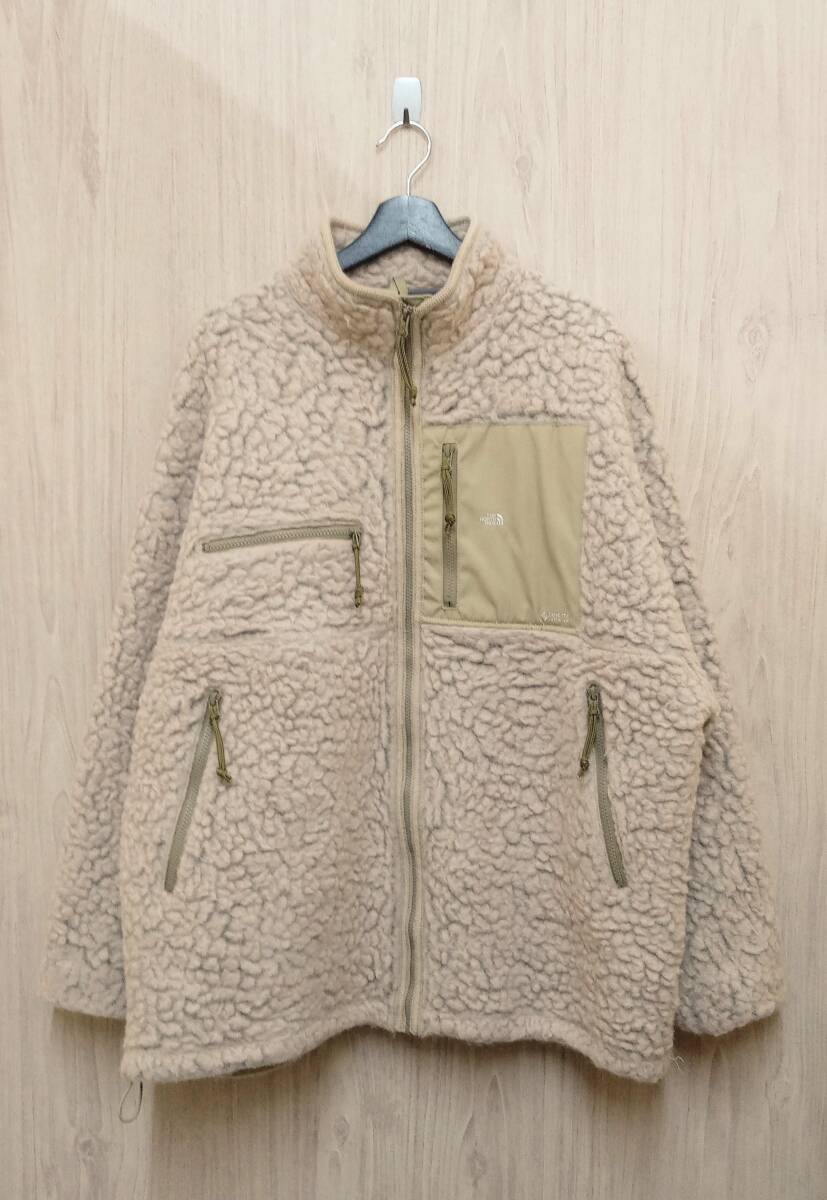 THE NORTH FACE PURPLE LAVEL/ザ・ノースフェイス パープルレーベル/フリース/NA2252N/Wool Boa Fleece Field Jacket/ベージュ/XLサイズ