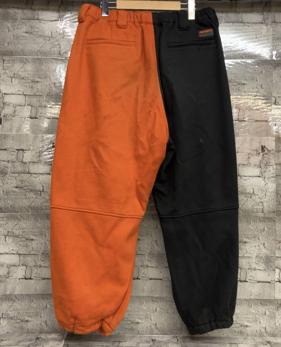 TIGHTBOOTH × KILLER BONG タイトブース CYBORG BALLOON PANTS スウェットパンツ サイズL ブラック オレンジ