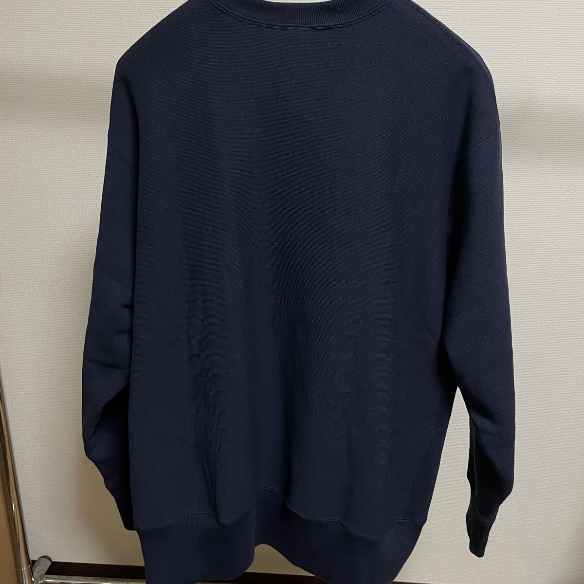 Champion × BEAMS × MINNANO】Logo Crew Neck Sweat【L Champion × BEAMS × MINNANO】Logo Crew Neck Sweat【L