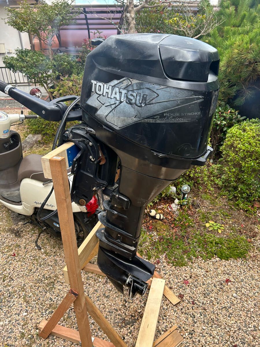 船外機 トーハツ 4スト トーハツ 30馬力 中古品 ヤマハ スズキ 船外機 トーハツ 4スト トーハツ 30馬力 中古品 ヤマハ スズキ