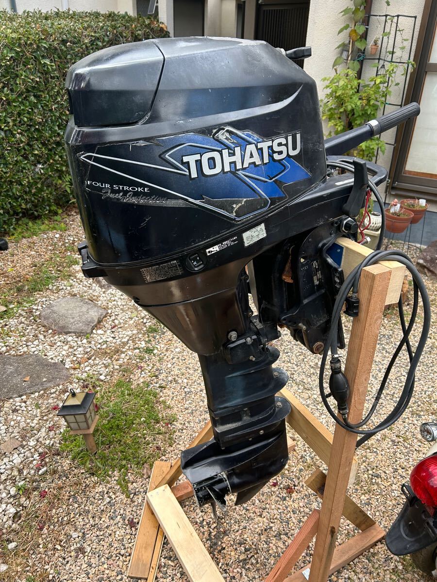 船外機 トーハツ 4スト トーハツ 30馬力 中古品 ヤマハ スズキ 船外機 トーハツ 4スト トーハツ 30馬力 中古品 ヤマハ スズキ