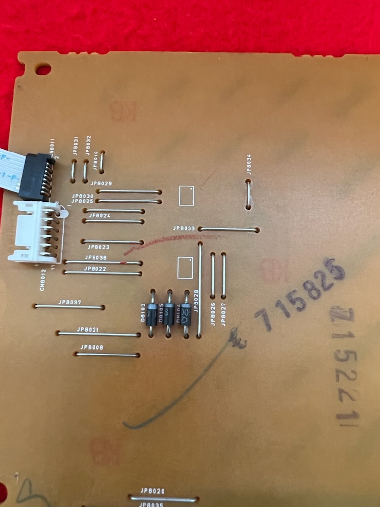 動作品 Toshiba ブルーレイレコーダー RD-BR610 から取外した PC-POW-BZ810 FWY1065-1 電源基板 部品 (G2)