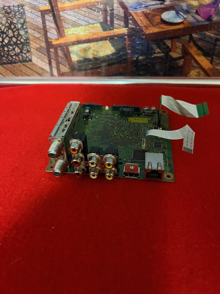 交換補(bǔ)修用パーツ ■ Panasonic DMR-XE100('11)用地デジチューナー基盤　動(dòng)作確認(rèn)済(F95)