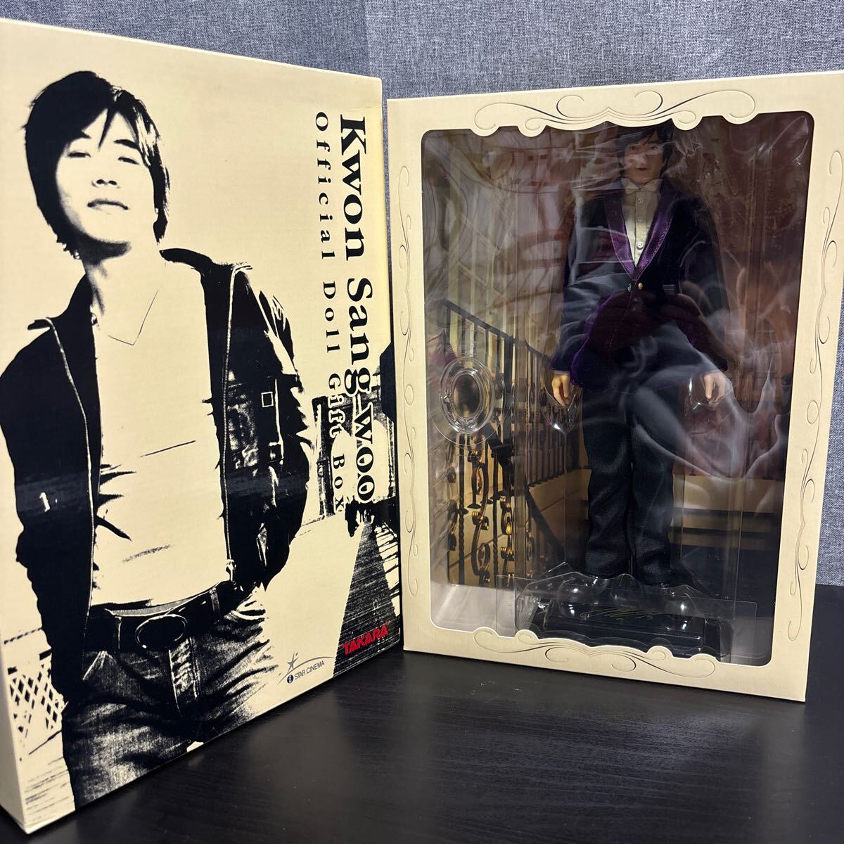 ngoo 1/6スケール タカラ kwon sang woo クォン・サンウ オフィシャルドールギフトボックス シャンパンナイト
