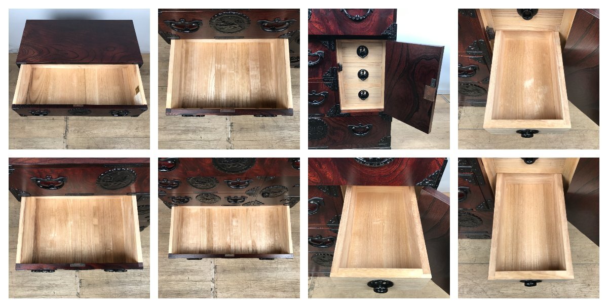 岩谷堂 和箪笥 時代箪笥 整理 収納 タンス 和家具 民芸家具 伝統工芸 GMGH385○岩谷堂箪笥 整理箪笥 時代箪笥 和箪笥 チェスト 伝統