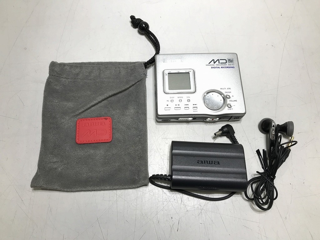 動作品 aiwa MDレコーダー AM-F7 アイワ aiwa MDレコーダー AM-F7