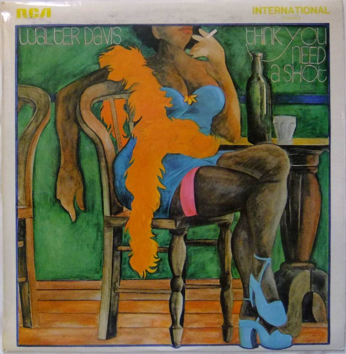 Walter Davis / Think You Need A Shot / \'70UK RCA International (Camden) / Compilation / Mono / Piano Blues