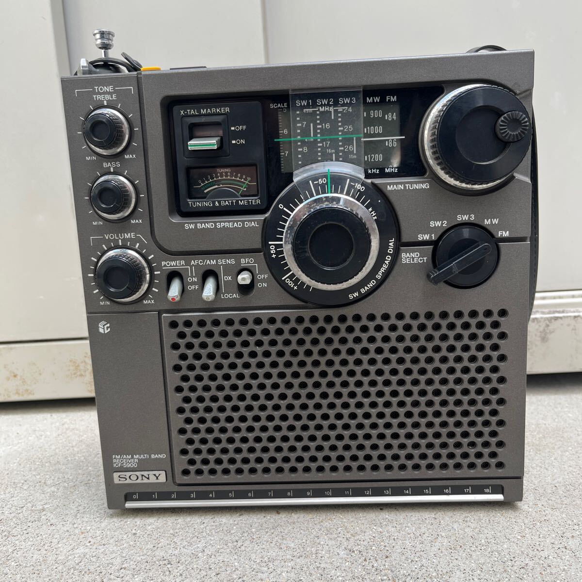 SONY ソニー Skysensor スカイセンサー 5900 ICF-5900 動作確認 SONY ソニー Skysensor スカイセンサー 5900 ICF-5900 動作確認