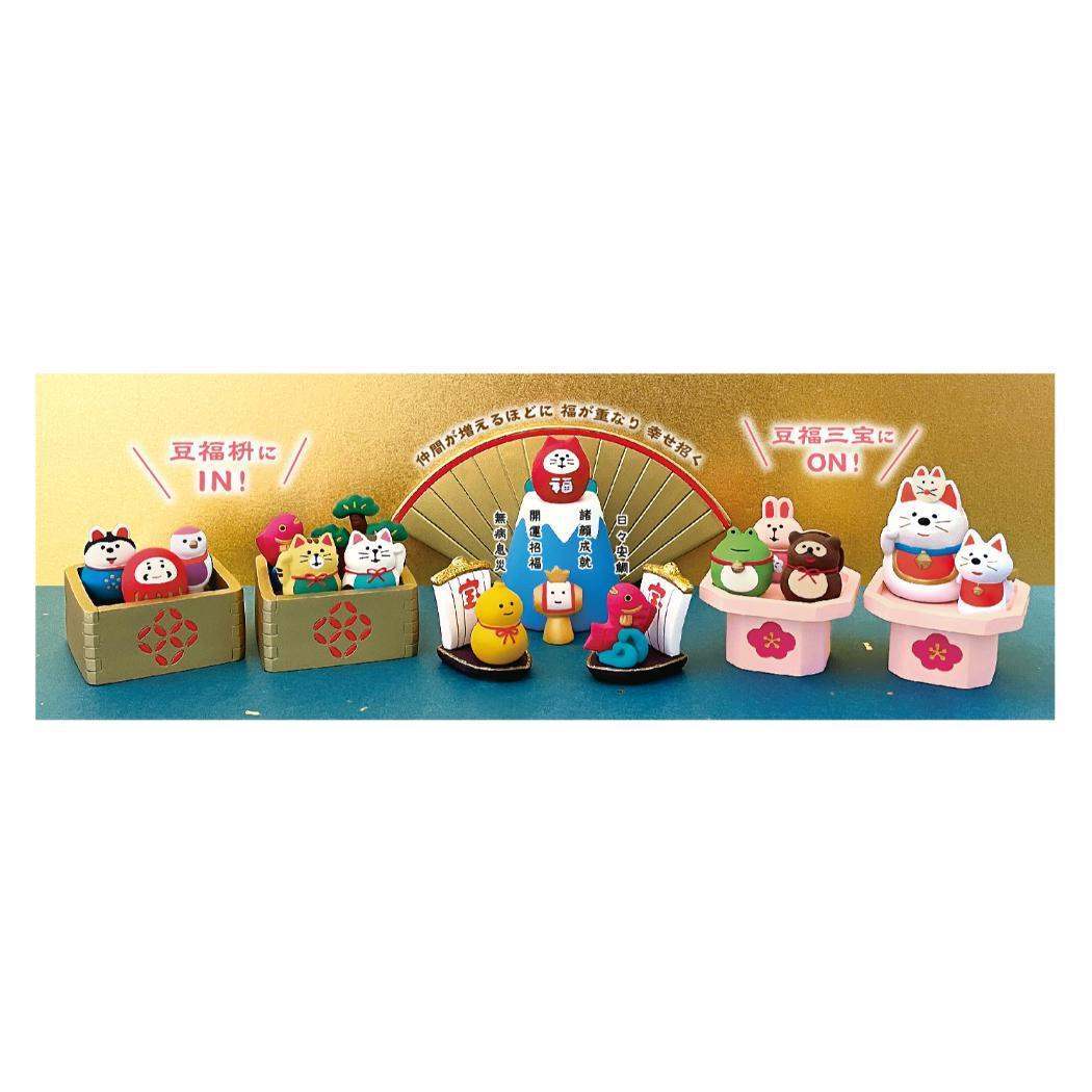 FUKU 福 MONO concombre マスコット 豆福マスコット 福鳩 デコレ インテリア かわいい グッズ_画像3