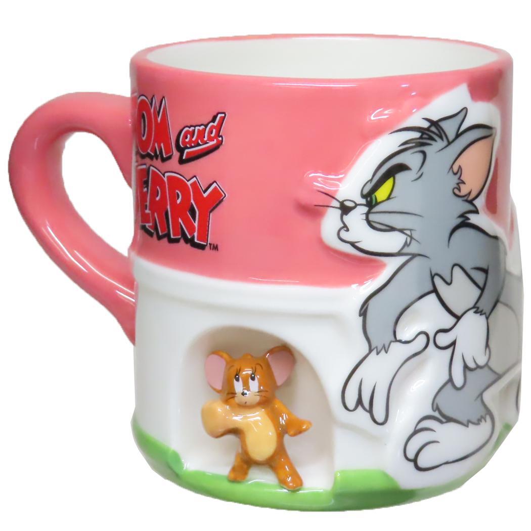 トムとジェリー マグカップ ドキドキマグ ワーナーブラザース サンアート プレゼント ギフト キャラクター グッズ_画像1