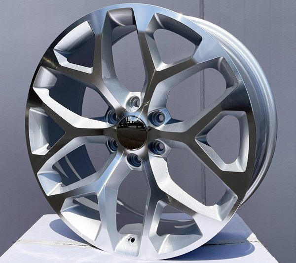 GMC シエラ ユーコン デナリ シルバラード エクスプレス 新品 22インチホイール 4本セット 22x9J +31 139.7-6H 139.7-6穴 SNOWFLAKE