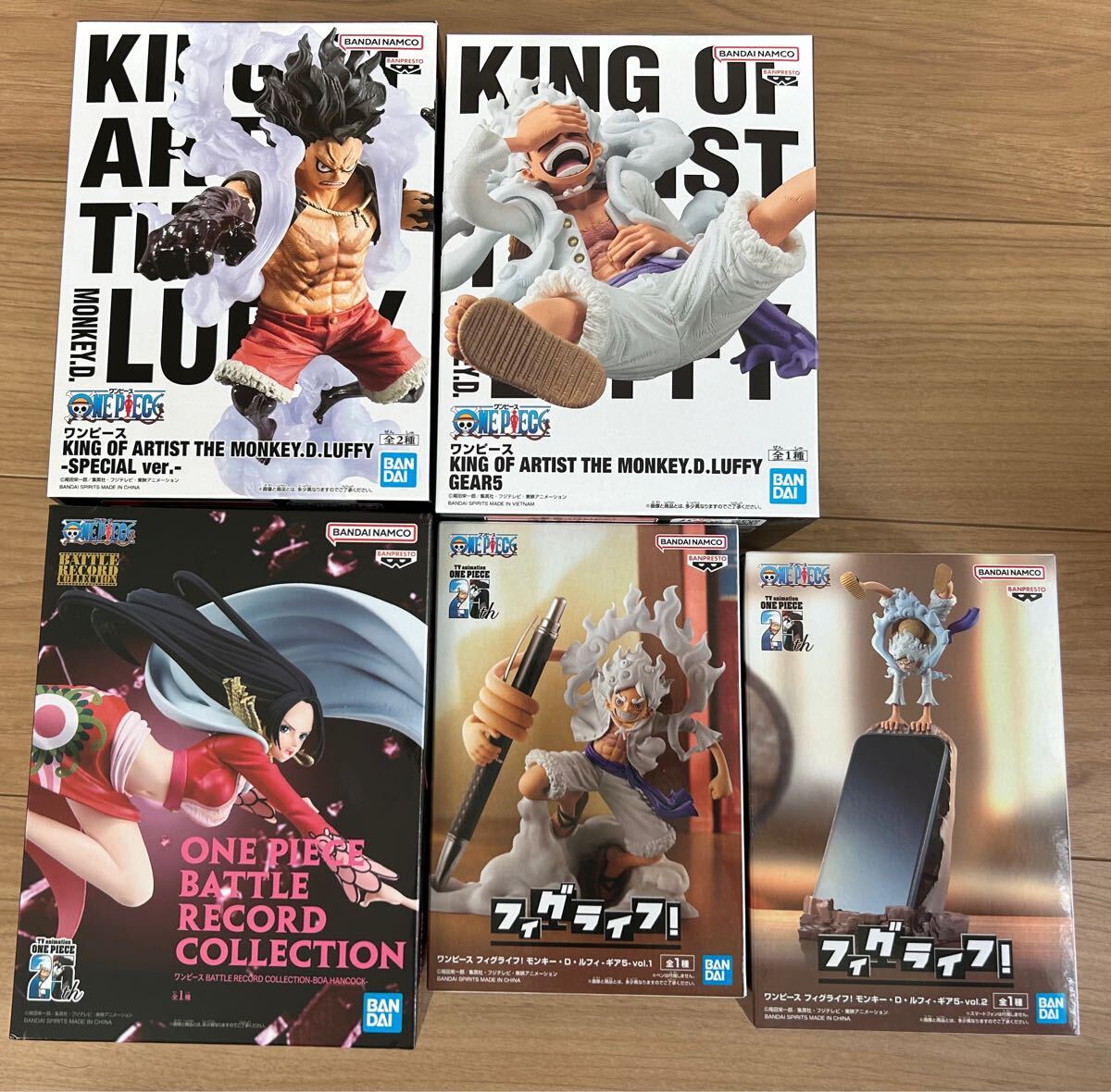 1円〜 未開封 ONE PIECE 造形王頂上決戦 モンキー・D・ルフィ