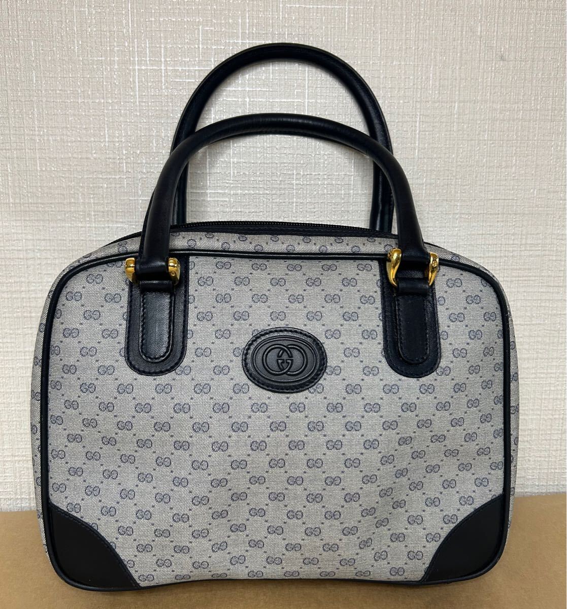 1円スタート GUCCI グッチ ハンドバッグ ミニ バッグ GG柄 レディース かばん