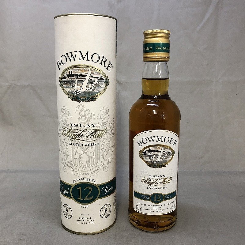 未開栓】BOWMORE(ボウモア) 12年 ISLAY シングルモルト スコッチウイスキー  (管理番号：046123)(スコッチ)｜売買されたオークション情報、Yahoo!オークション(旧ヤフオク!) の商品情報をアーカイブ公開 -  オークファン（aucfan.com）