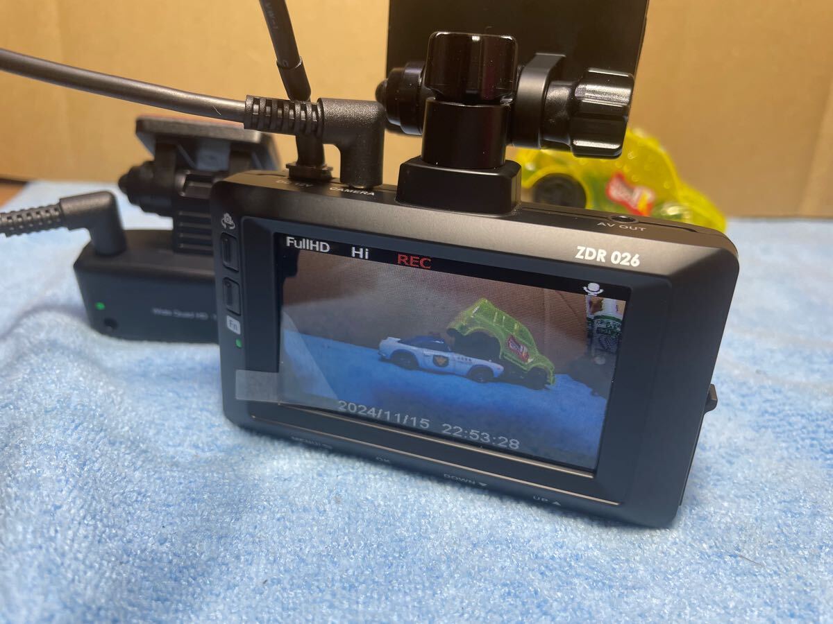 コムテック ドライブレコーダー COMTEC ZDR 026 前後2カメラ コムテック ドライブレコーダー COMTEC ZDR 026 前後2カメラ