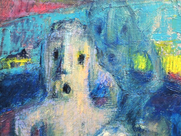 油絵 埴輪 額入り Yahoo!オークション - 真作/脇田和/「埴輪/はにわ」/油彩/SM号