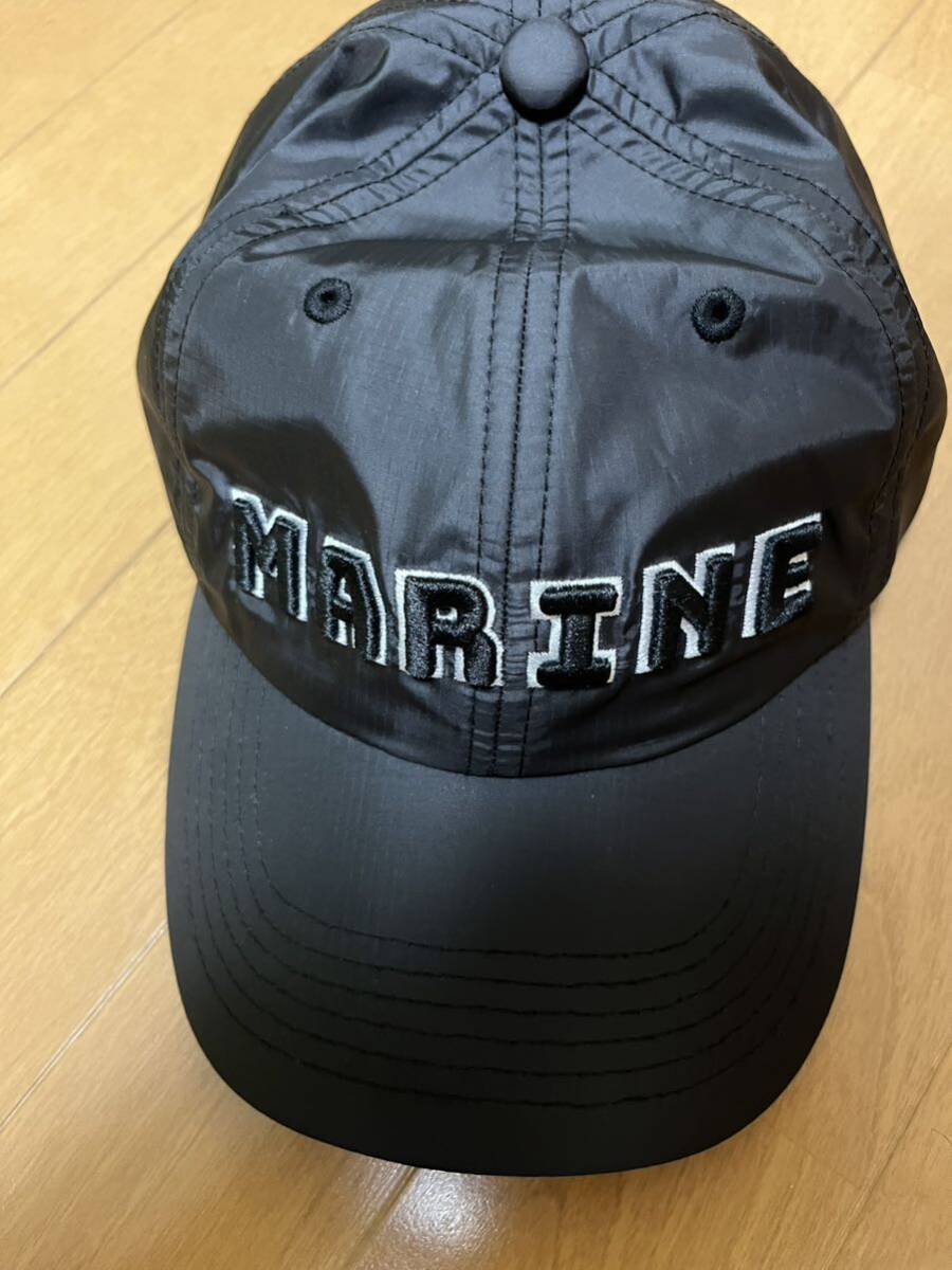 美品 muta MARINE GOLF ナイロン キャップ ブラック Bibian 比比昂- muta MARINE GOLF ムータマリンゴルフメンズ