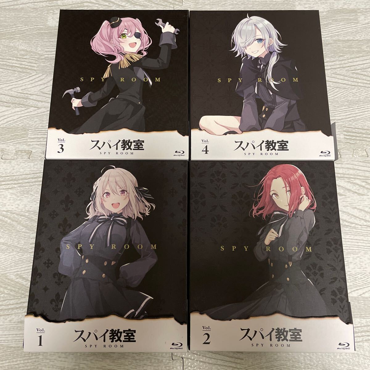 TVアニメ スパイ教室 1st 2nd season Blu-ray BOX Vol 1 Vol 2 TVアニメ スパイ教室 1st 2nd season Blu-ray BOX Vol 1 Vol 2