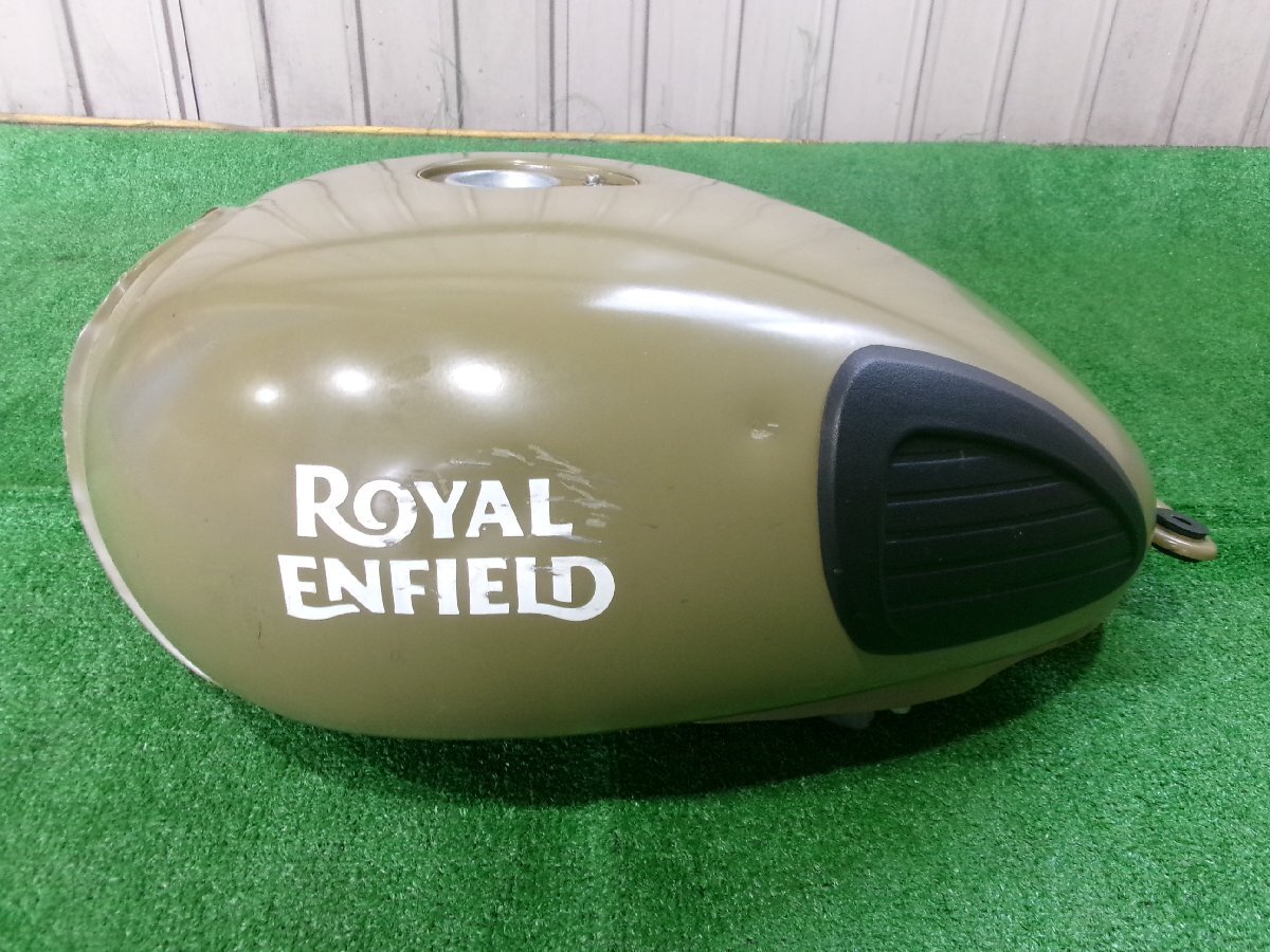 Royal Enfield Royal Enfield Classic 500EFI оригинальный топливный бак топливный бак утиль хаки цвет Y6.1160