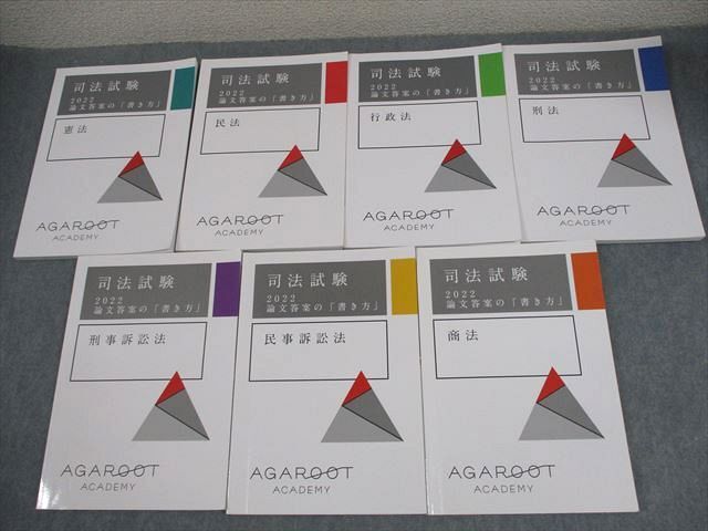 史上一番安い XA12-125 論文答案の「書き方 司法試験 アガルートアカデミー 司法試験