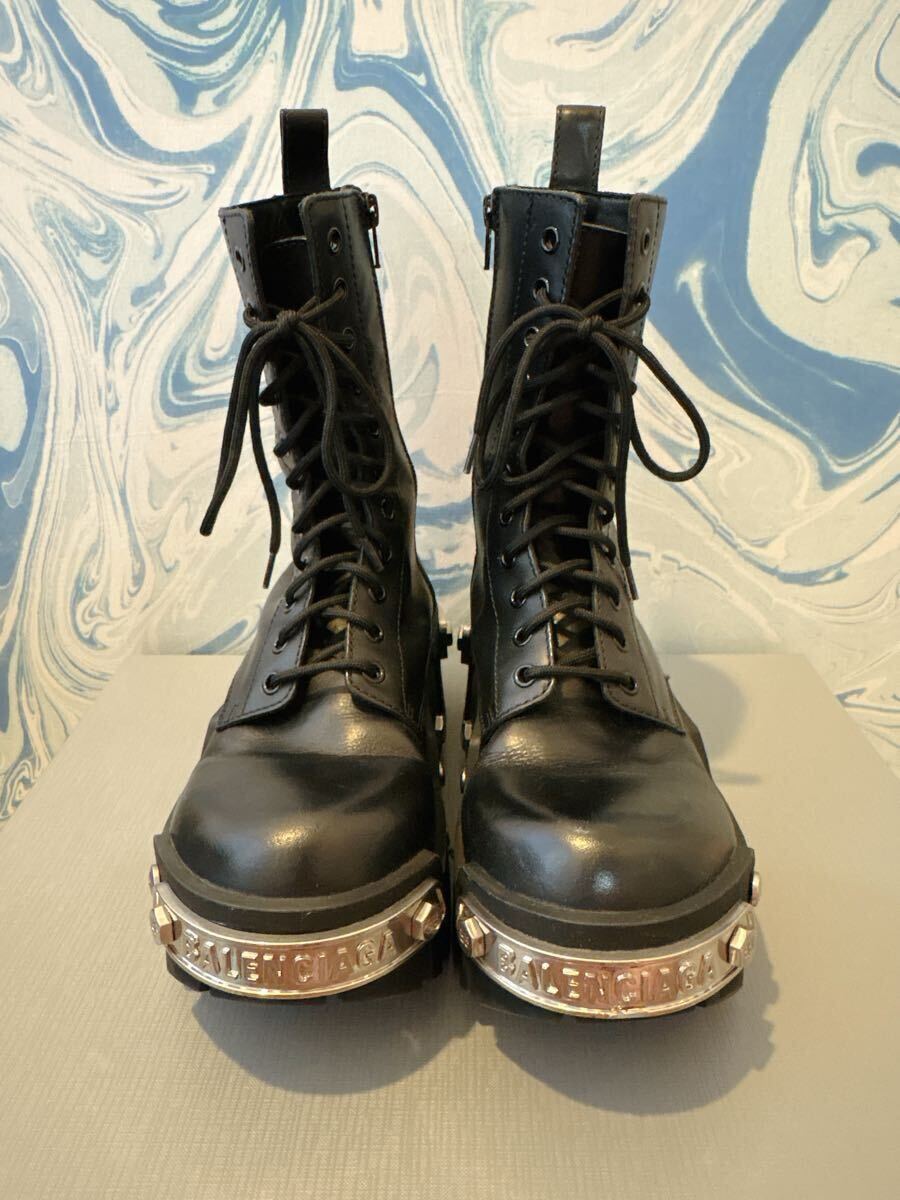 BALENCIAGA バレンシアガ BULLDOZER レースアップブーツ 36 23cm BALENCIAGA バレンシアガ BULLDOZER レースアップブーツ 36 23cm
