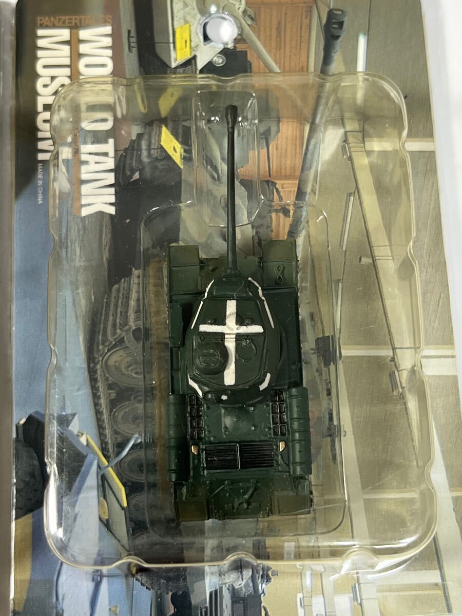 1/144 TAKARA タカラ 海洋堂 WTM ワールドタンク ミュージアム 第2弾 ロシア JS-2m スターリン 重戦車 対空識別 ×3_画像3