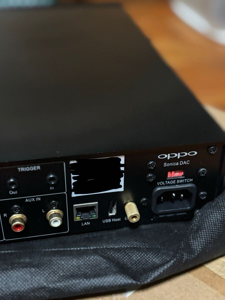送料無料) OPPO オッポ Sonica DAC SDAC-3 中古品 後ろ側キズ 送料無料) OPPO オッポ Sonica DAC SDAC-3 中古品 後ろ側キズ