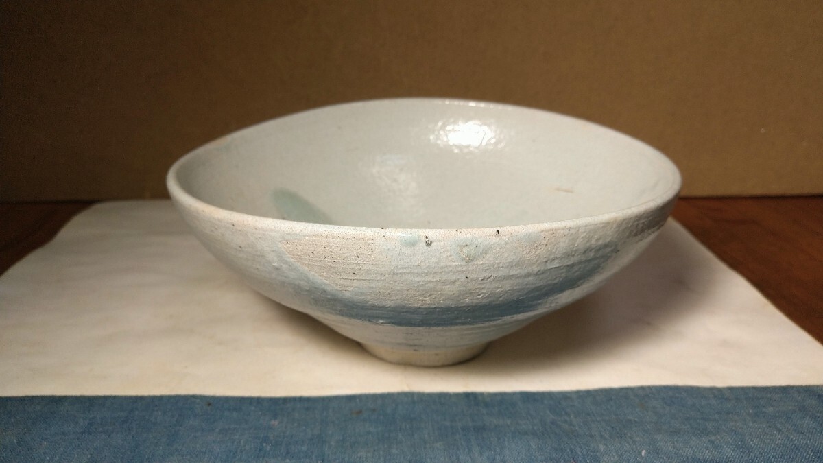 高品質の人気 哲】堅手の形の李朝白磁鉢（李朝前期） 中国、朝鮮半島 工芸品