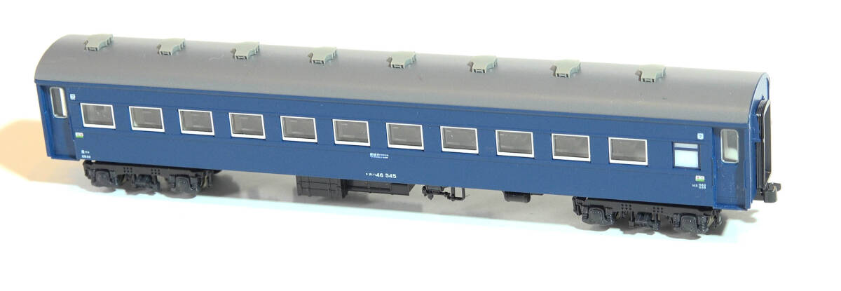 【G4JH79】KATO「オハ46 545」ケースなし　寝台急行「日南３号」　国鉄スハ43系客車　中古Nゲージ　ジャンク　カトー