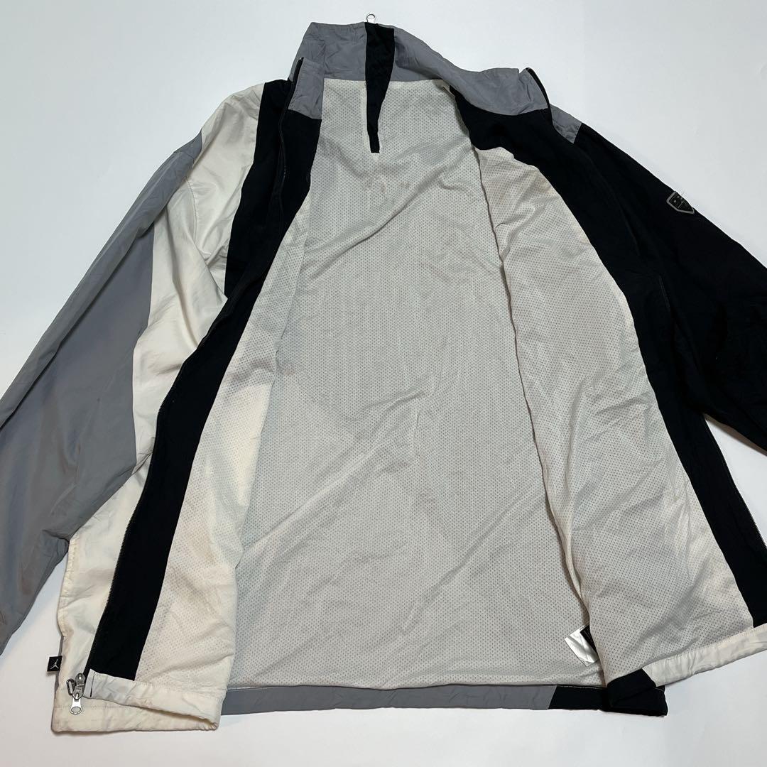 JORDAN ジョーダン ナイロンジャケット 3XL 白黒グレー ワン JORDAN ジョーダン ナイロンジャケット 3XL 白黒グレー ワン