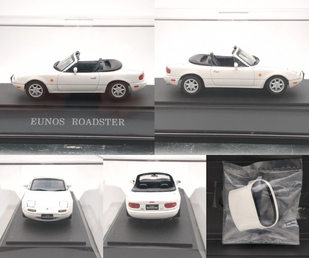 EBBRO EUNOS ROADSTER white 107 EBBRO die-cast car used *3115/.. shop 