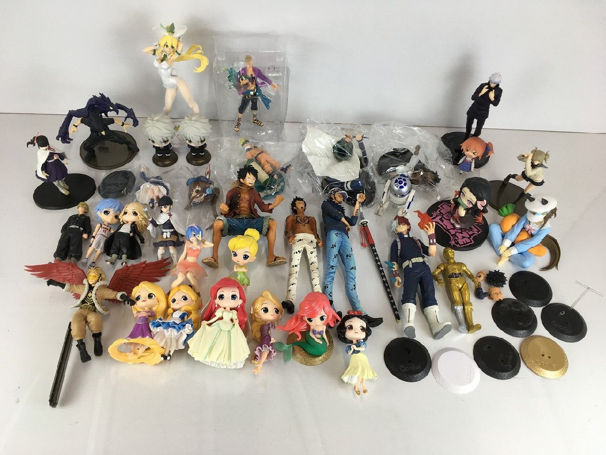 プライズ フィギュア まとめ売り ワンピース ヒロアカ NARUTO ハイキュー プライズフィギュアまとめ売り53体鬼滅ワンピースナルトヒロアカ他