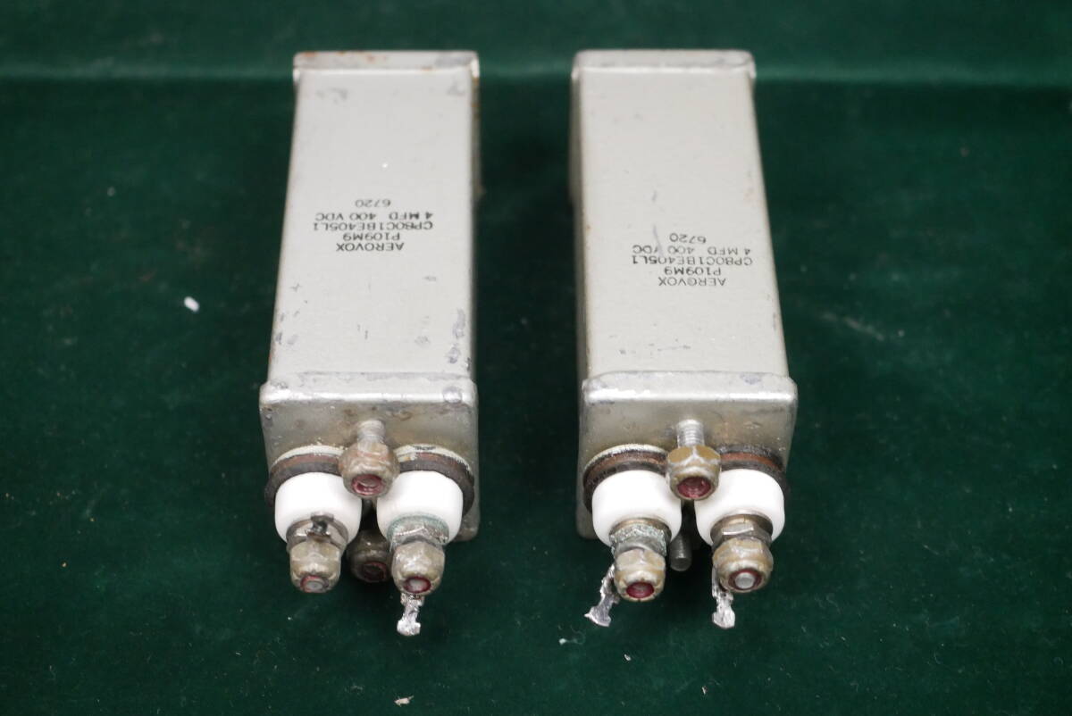 AEROVOX Western Electric 287Aの代用互換品 コンデンサー 4MF AEROVOX Western Electric 287Aの代用互換品 コンデンサー 4MF