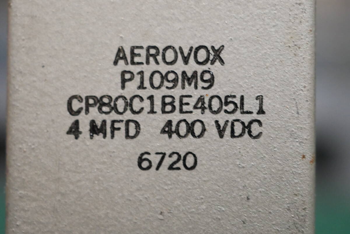 AEROVOX Western Electric 287Aの代用互換品 コンデンサー 4MF AEROVOX Western Electric 287Aの代用互換品 コンデンサー 4MF