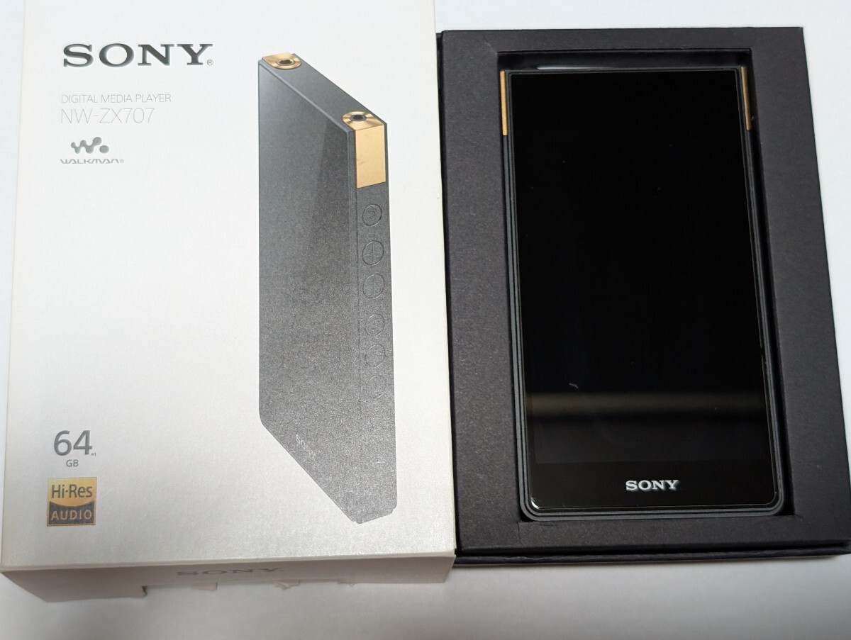 SONY DVDプレーヤー 未使用品 SONY WALKMAN NW-ZX707 ソニー ウォークマン ZXシリーズ