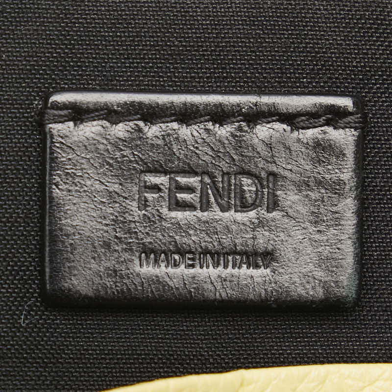 フェンディ クラッチバッグ セカンドバッグ 7N0110 グレージュ レザー レディース FENDI 【中古】